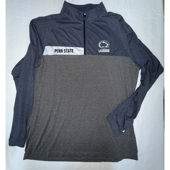Penny Sue Other - Penn State Nittany Lions Lacrosse - Men's - 1/4 Zip Pullover - L Colosseum